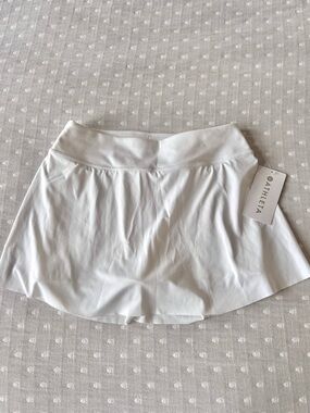 Athleta White Performance Tennis Skort